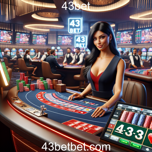 A Experiência Inigualável do Cassino Ao Vivo na 43bet